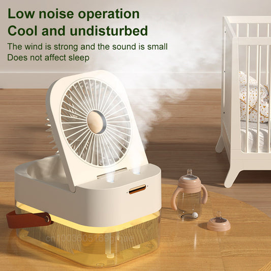 3-in-1 Humidifier Fan & Night Light