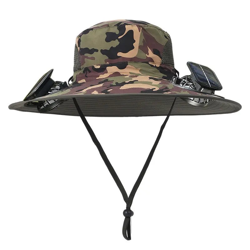 Solar Fan Hat ChillBreezes
