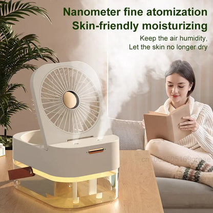 3-in-1 Humidifier Fan & Night Light ChillBreezes