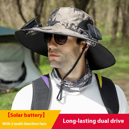 Solar Fan Hat