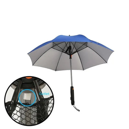 Cooling Fan Umbrella — Mist Spray & UV Protection ChillBreezes