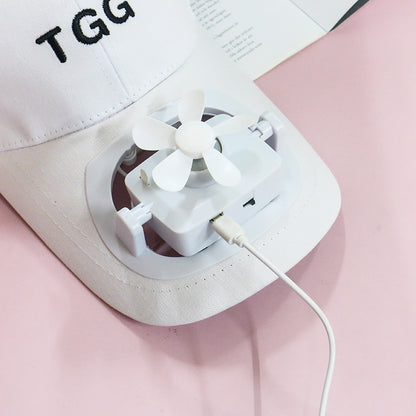 Solar Charging Sun Hat with Fan