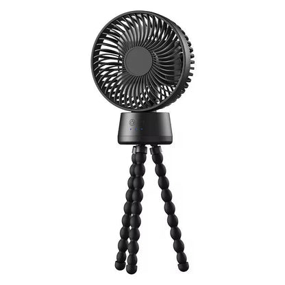 Flexible Stroller Fan — 5200mAh Baby Safe Bladeless Cooling ChillBreezes
