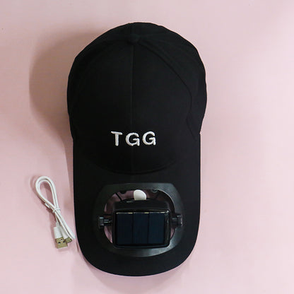 Solar Charging Sun Hat with Fan