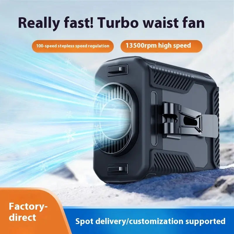 Clip-On Waist Fan ChillBreezes