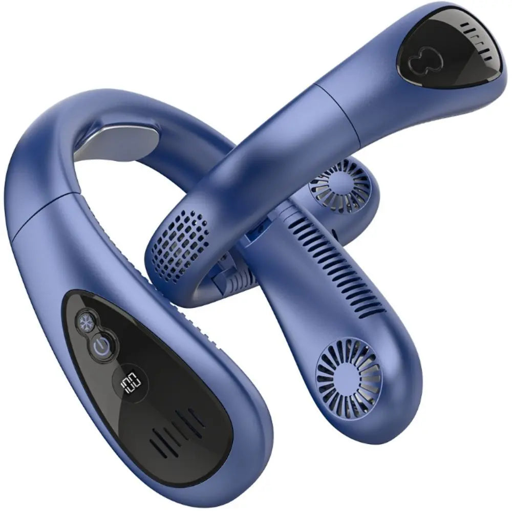 Foldable Neck Fan with Cooling Chip ChillBreezes