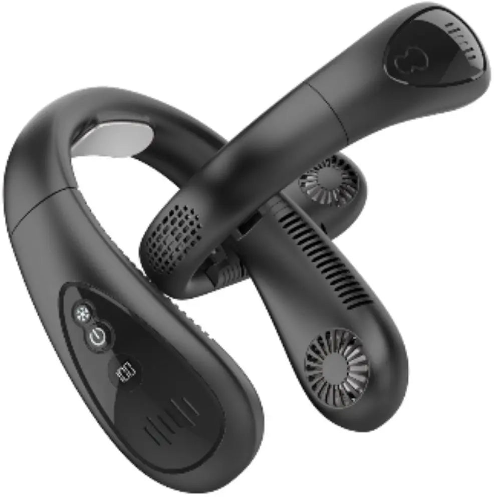 Foldable Neck Fan with Cooling Chip ChillBreezes