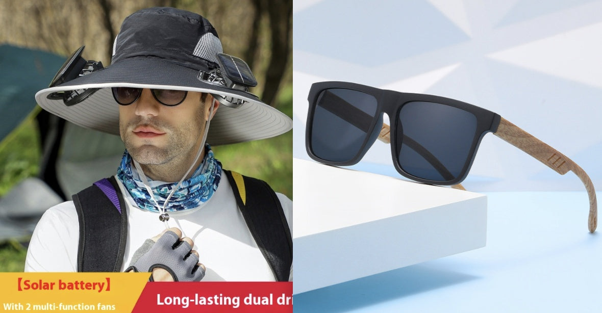 Solar Fan Hat