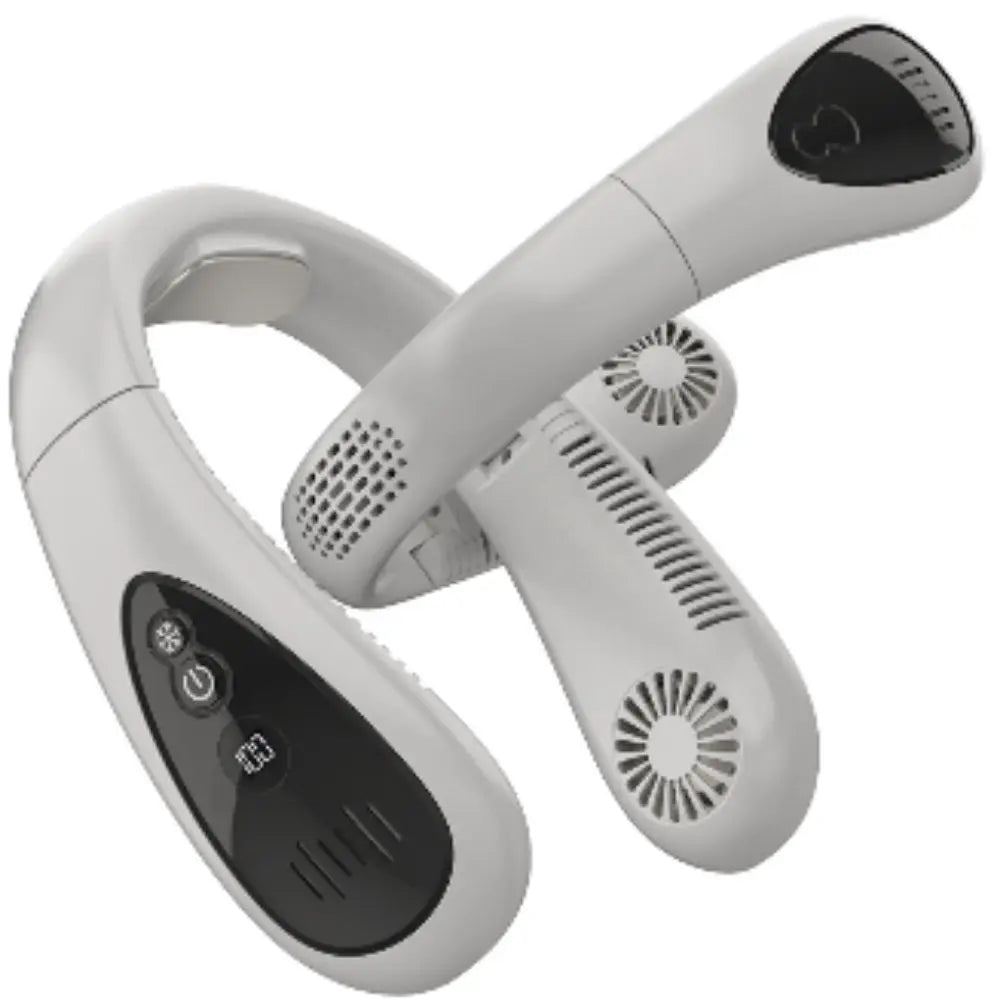 Foldable Neck Fan with Cooling Chip ChillBreezes