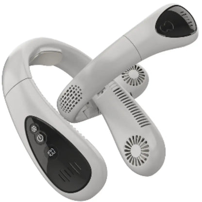 Foldable Neck Fan with Cooling Chip ChillBreezes