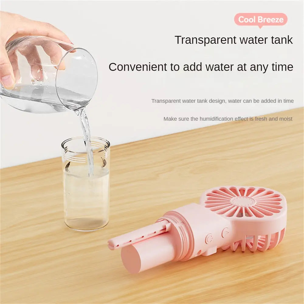 Handheld Mist Spray Fan ChillBreezes