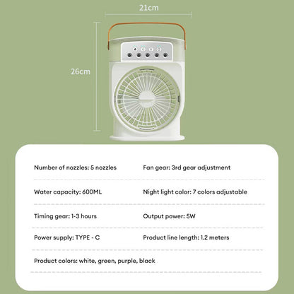 5-Speed Mist Air Cooler